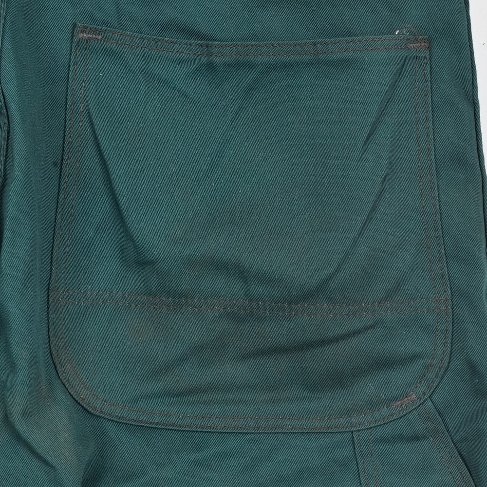 Vintage Big Ben Wrangler Coveralls Men 40 Reg Green Canvas Mechanic USA - Picture 5 of 16